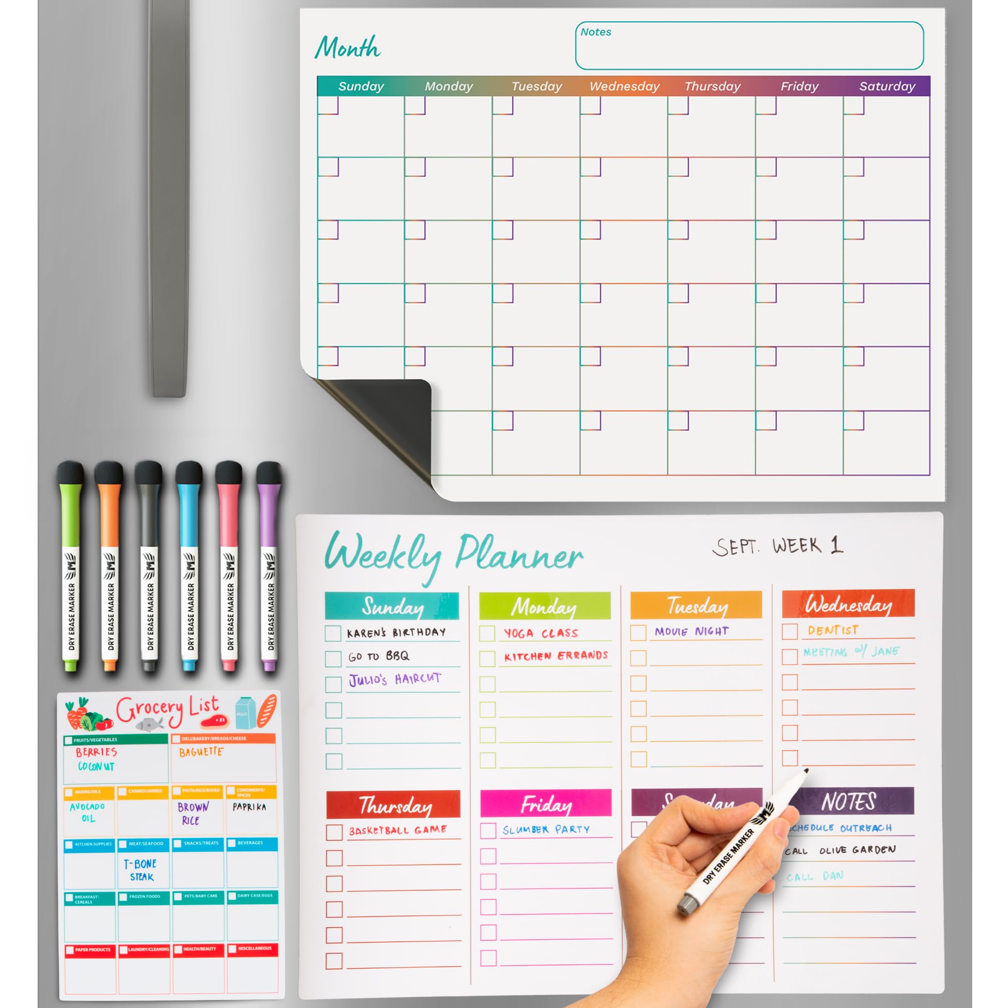 Weekly Fridge Organizer