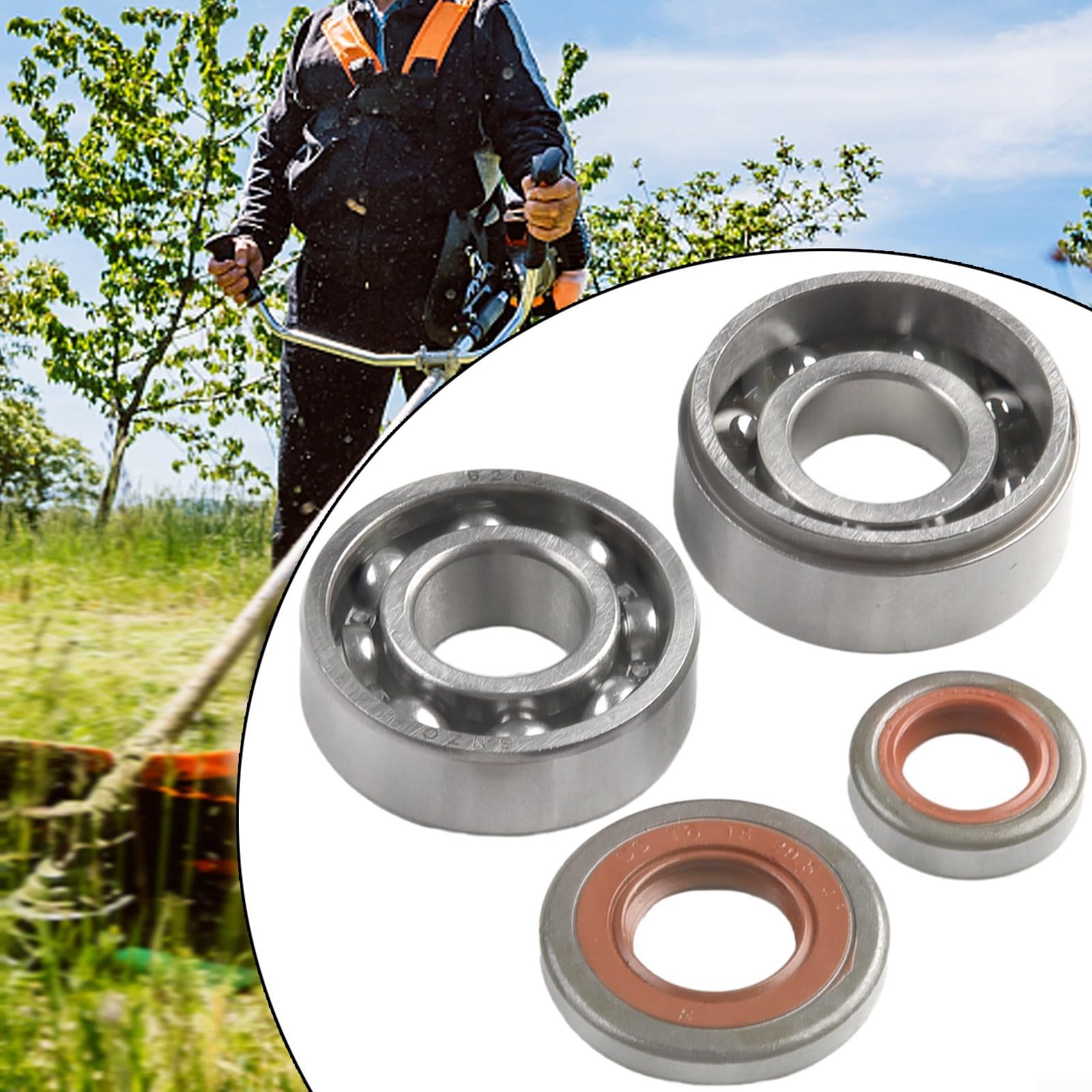 Cuscinetti meccanici albero motore e paraolio per MS360 036 034