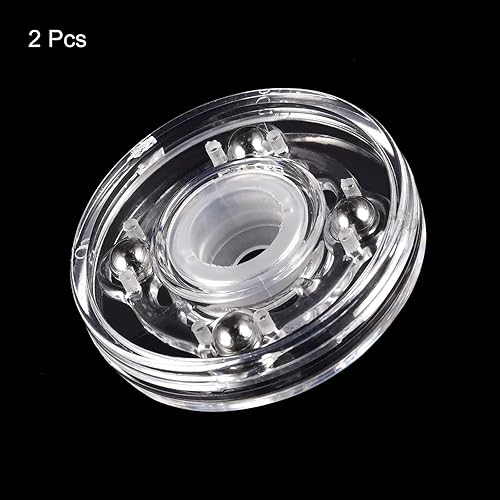 Miniatura 3 de MECCANIXITY Soporte giratorio de 2 pulgadas con rodamientos de bolas de acero, base giratoria Lazy Susan para gabinetes de esquina de cocina,