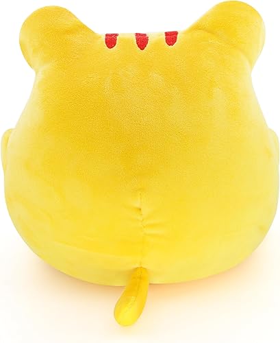 Miniatura 4 de FAFVBING Almohada de peluche de rana gordita, juguete de peluche para decoración de habitación, lindo juguete de peluche de animal, regalo para