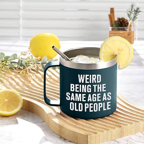 Miniatura 8 de Regalos de cumpleaños para hombres y mujeres, taza de café de 14 onzas, ideas de regalo únicas y divertidas para papá, padre, marido, abuelo, él,