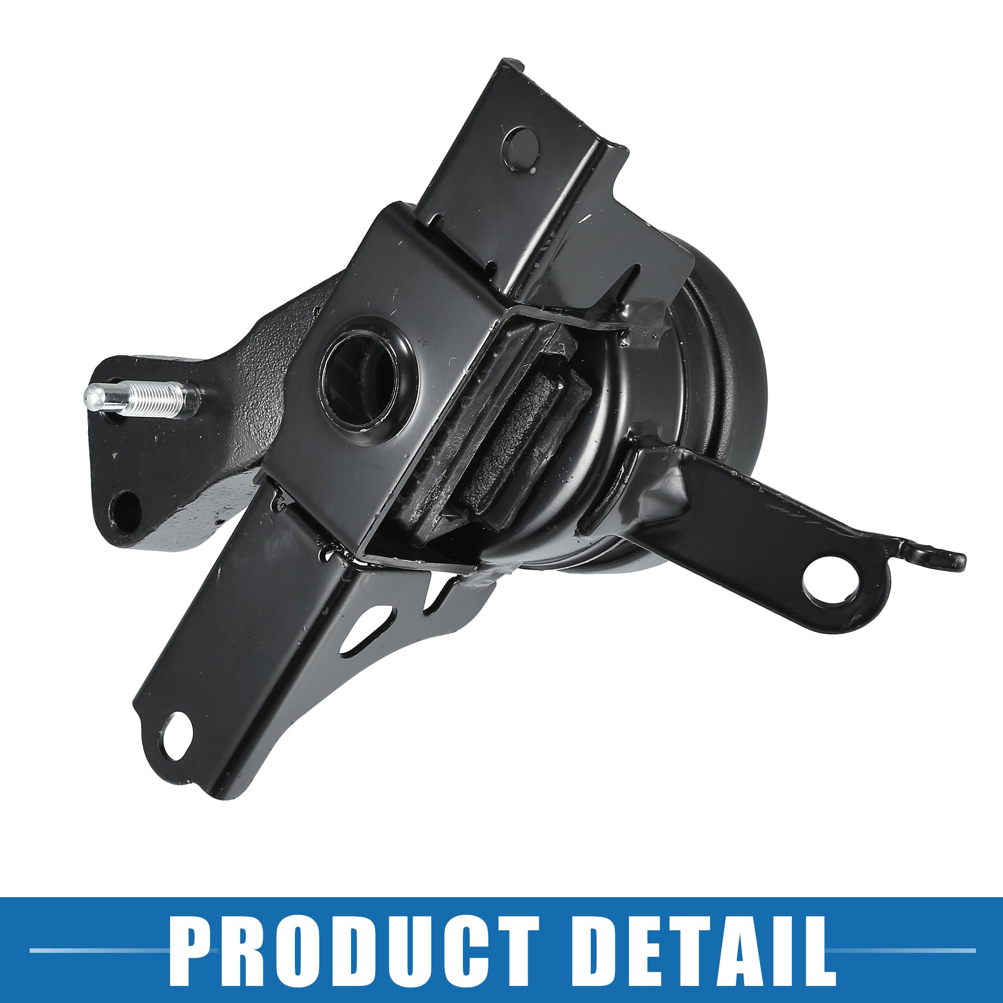 A ABSOPRO Supporto motore No.123050M060 anteriore destro al supporto del cambio per Toyota Vios 2008-2013 per Toyota Yaris 2008-2013 in ferro