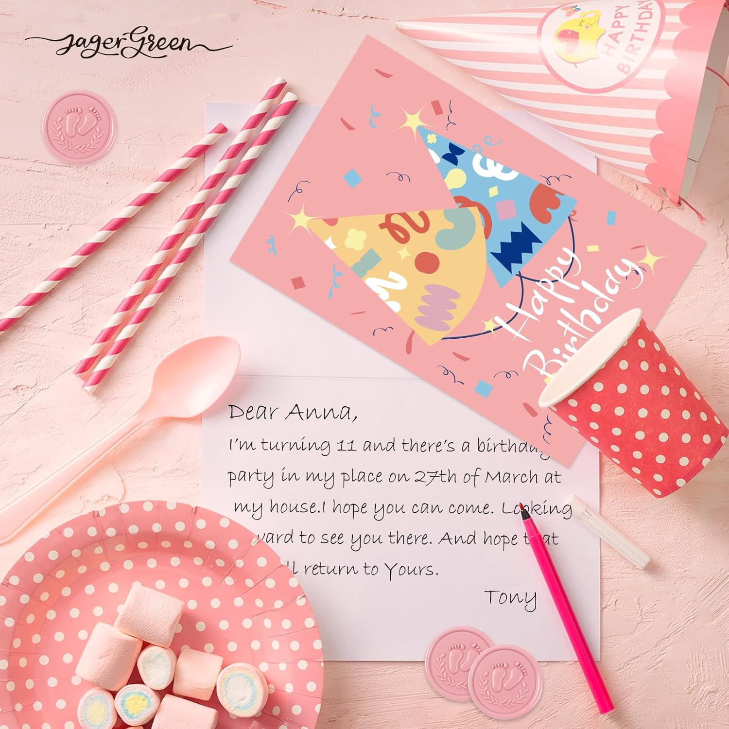 Happy Birthday Cards Bulk with Envelopes, 40 Pack 4x6 Birthday Greeting Cards Assorted with Stickers, Inside Blank Cards for Women, Men, and Kids, Work and Office Celebrations - Image 5