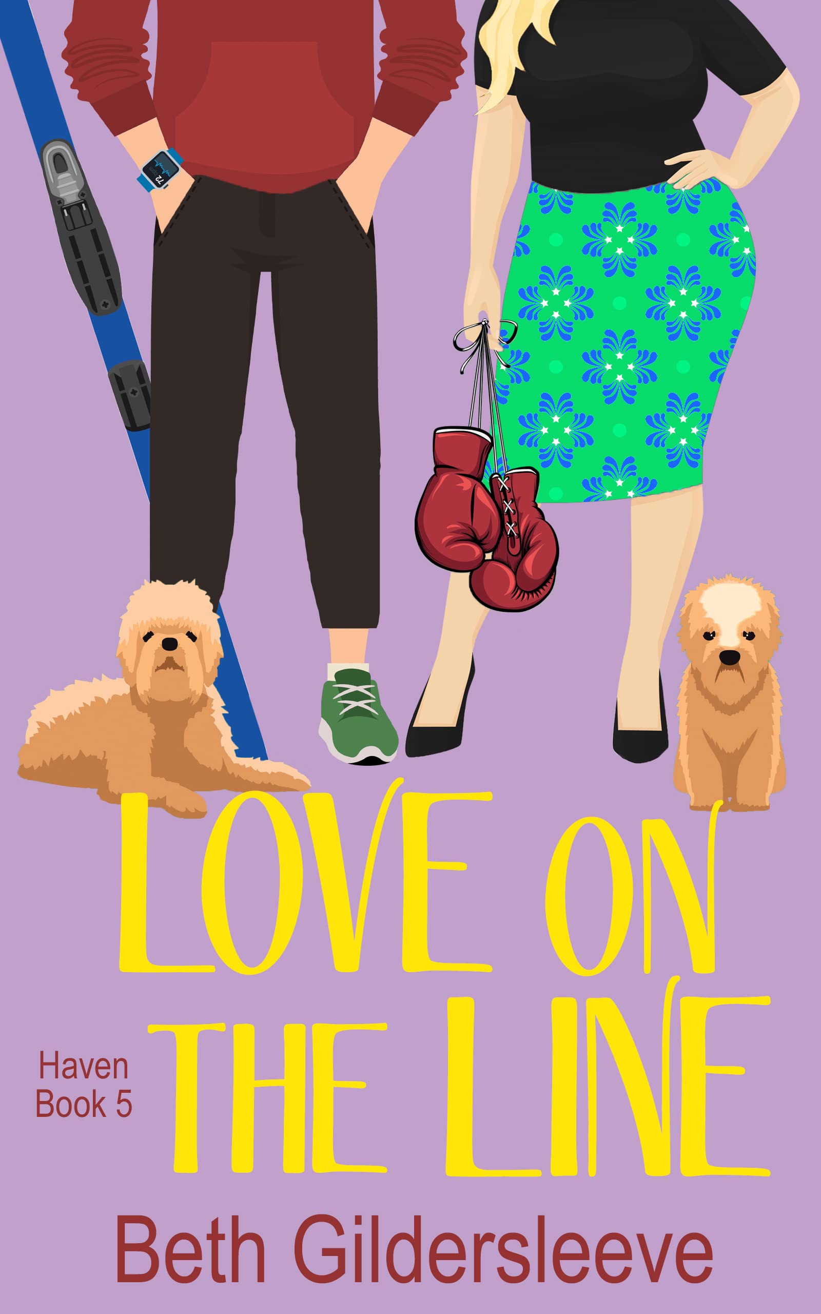 Love On The Line: A workplace, small-town, sports romance (Haven Book 5)