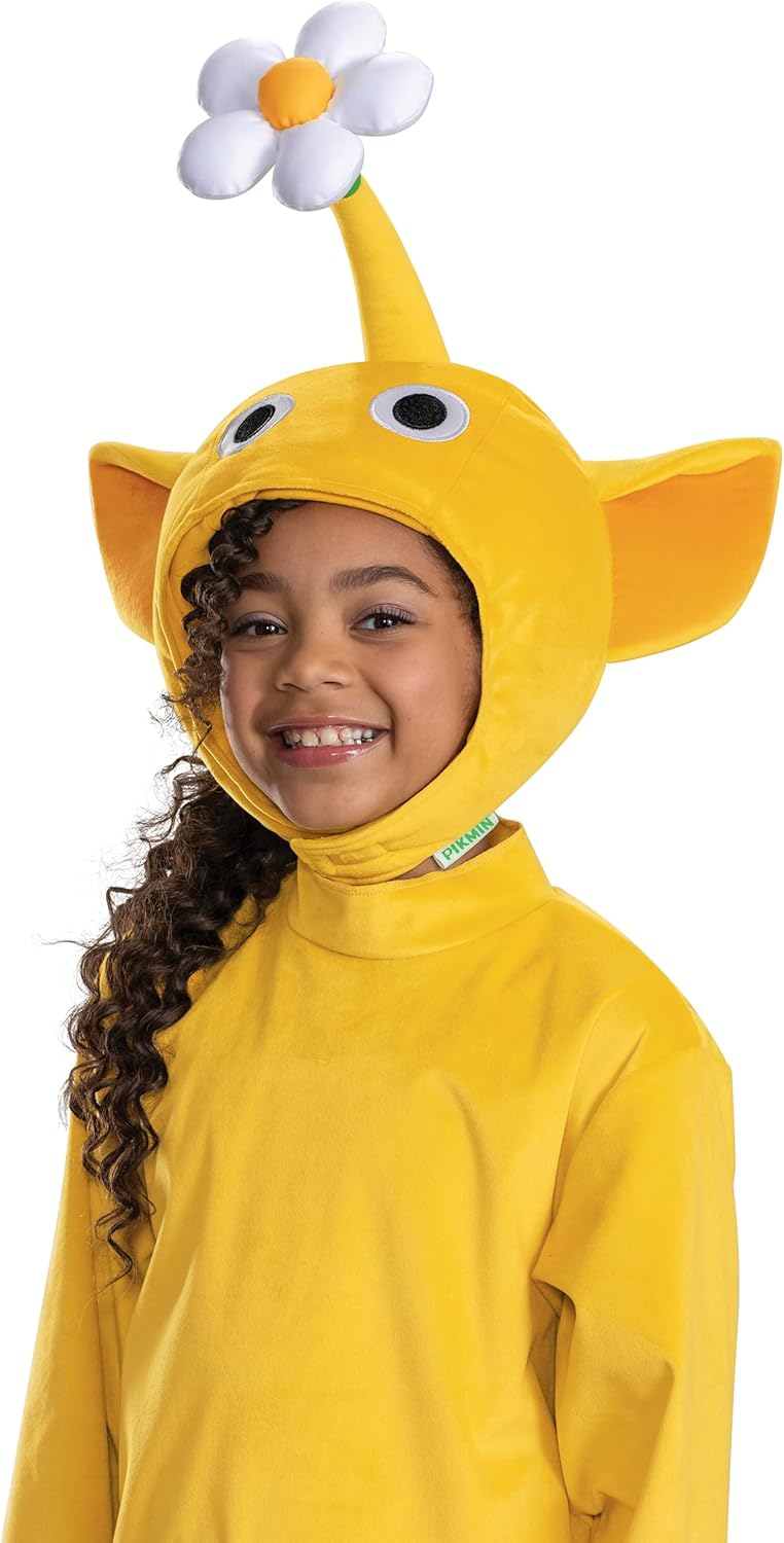 Disguise Pikmin Yellow Headpiece, Official Nintendo Pikmin Game Costume Accessory, One Size