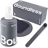 Boundless Audio Record Cleaning Kit - 6.75oz Vinyl Cleaner Solution, Record Cloth & Label Protector Bundle with Stylus Brush - 4 Piece Vinyl Cleaning Kit