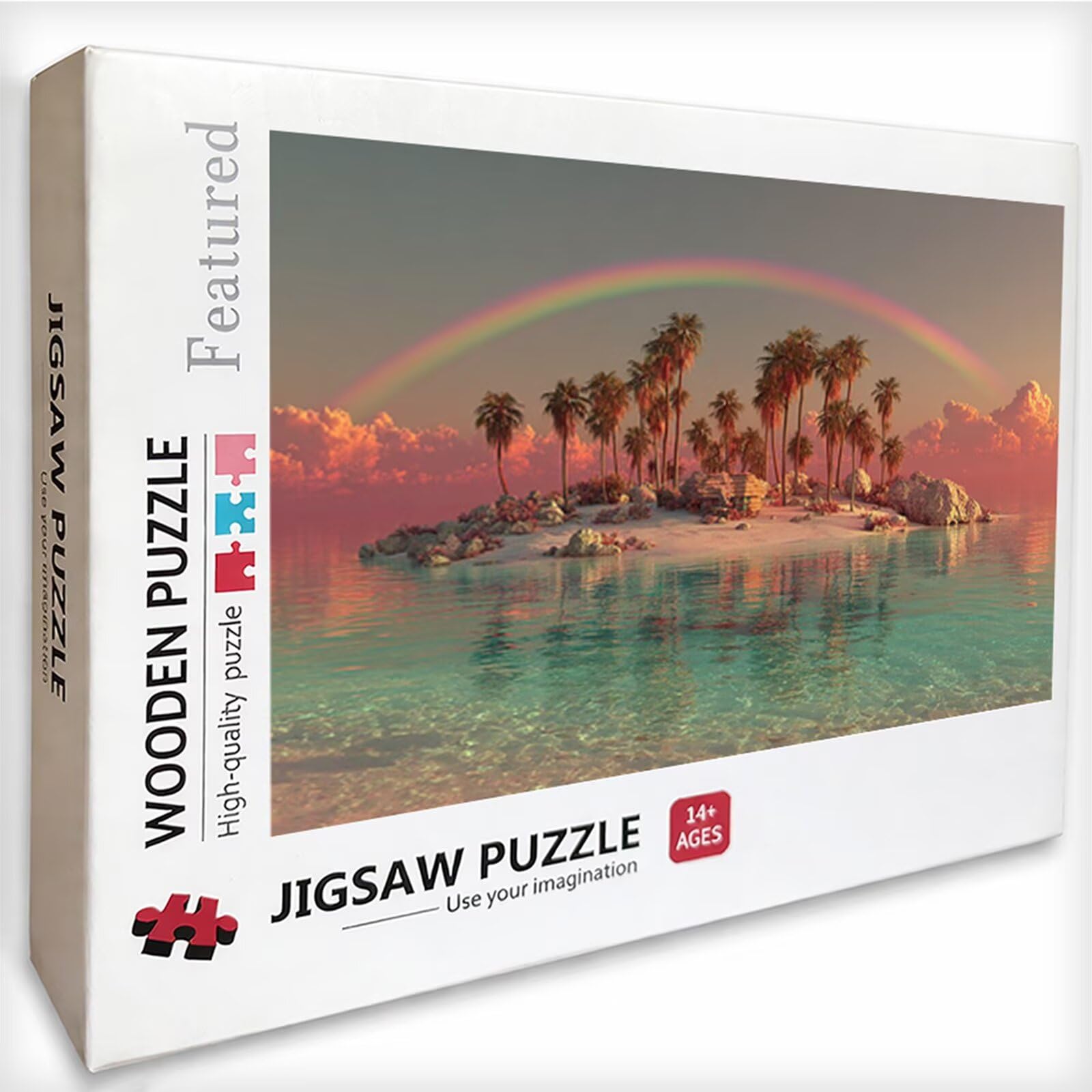 Vista Al Mar Puzzle Madera 2000 Piezas, SueñO Puzzle Adultos con Caja 99x70cm, Rompecabezas Desafiante, para Hombres Mujeres Adolescente, Juegos de Rompecabezas Creativos, Decoracion Hogar, 1-9448