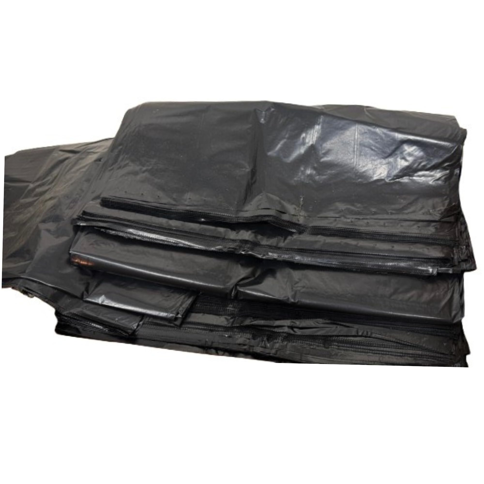Premium Crown01 - Bolsas de basura extra fuertes para uso comercial, jardín, cocina, oficina, catering, restaurantes, 90 litros, ecológicas, 100 + 5 gratis (105 x 80 cm)