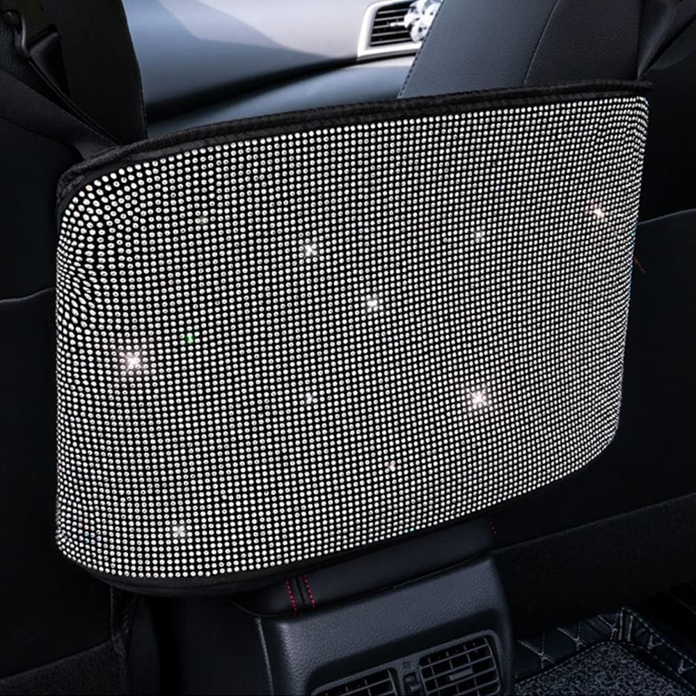 Car Organizers and Storage Purse Holder, Seat Back Net Handbag Purse Accessories for Women, Road Trip Essentials