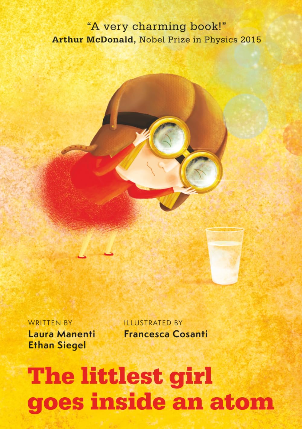 The littlest girl goes inside an atom