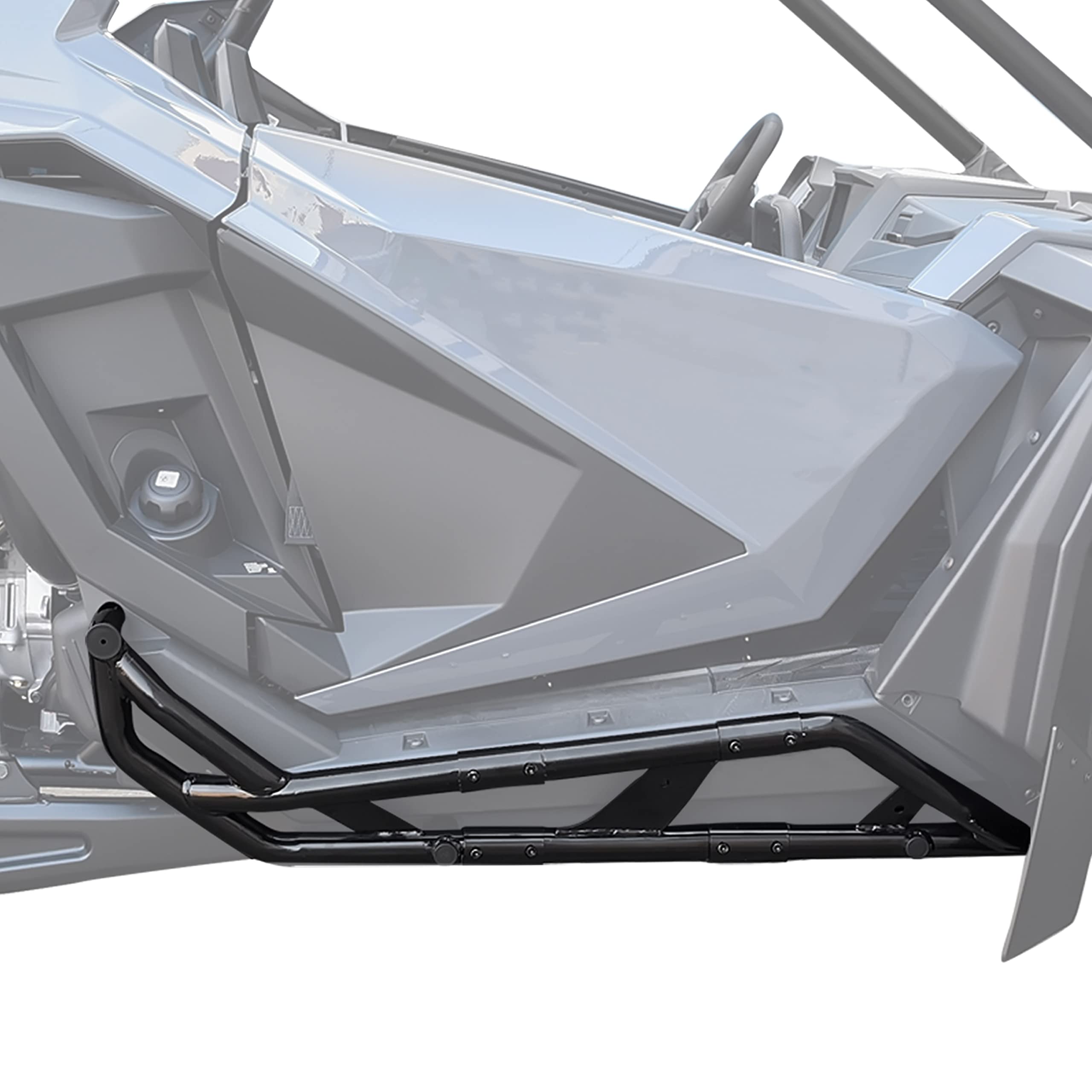 Nerf Bars Rock Sliders Heavy Duty Steel for Polaris RZR PRO XP 20-25, Tree Kickers Side Steps Combined Side Bumper for Polaris RZR PRO XP/PRO R/Turbo R/Pro S 2020-2025 Accessories (2 Seat)