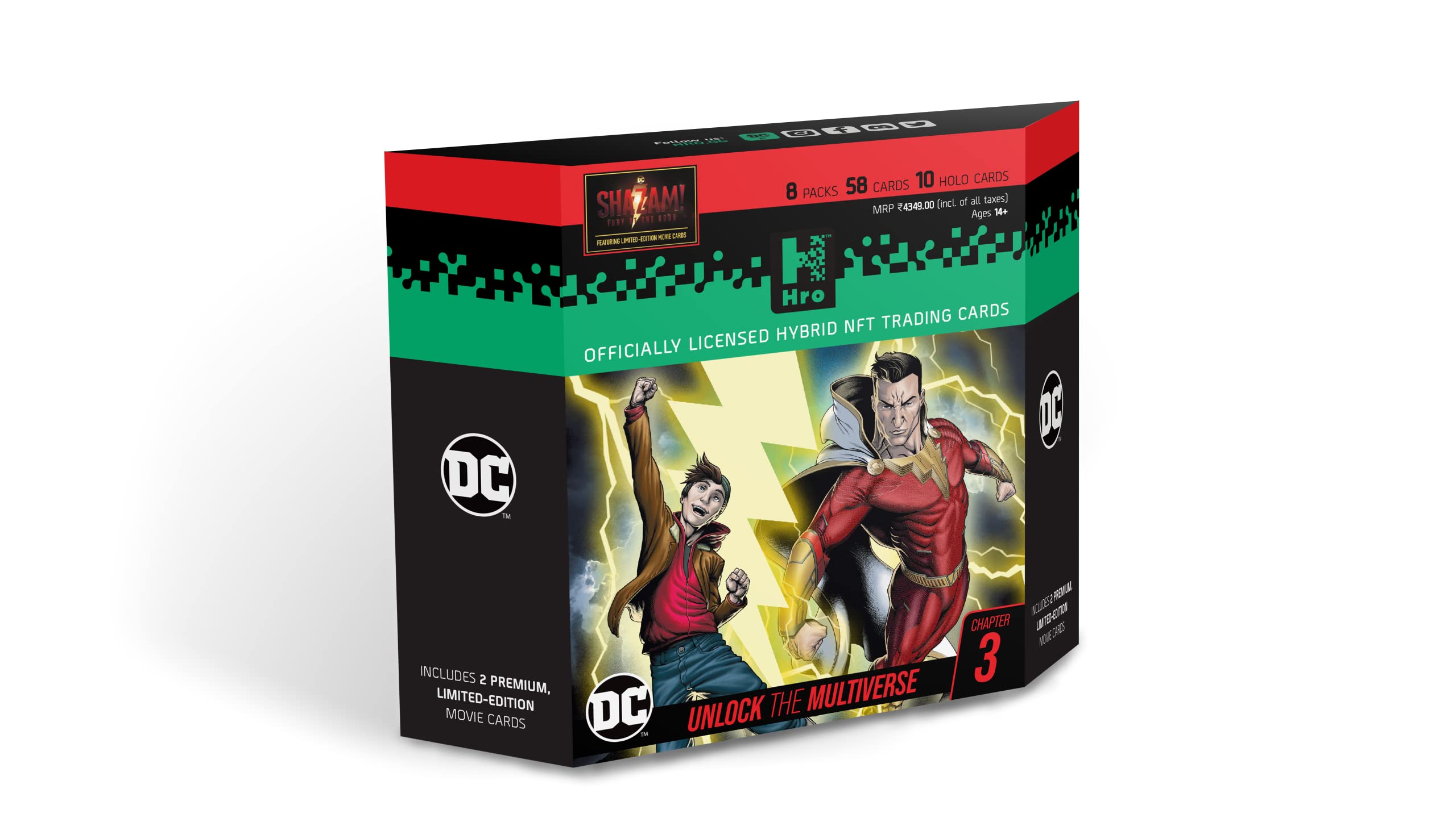 Dc | Chapter 3: 8-Pack Premium Starter Box, 58 Cards