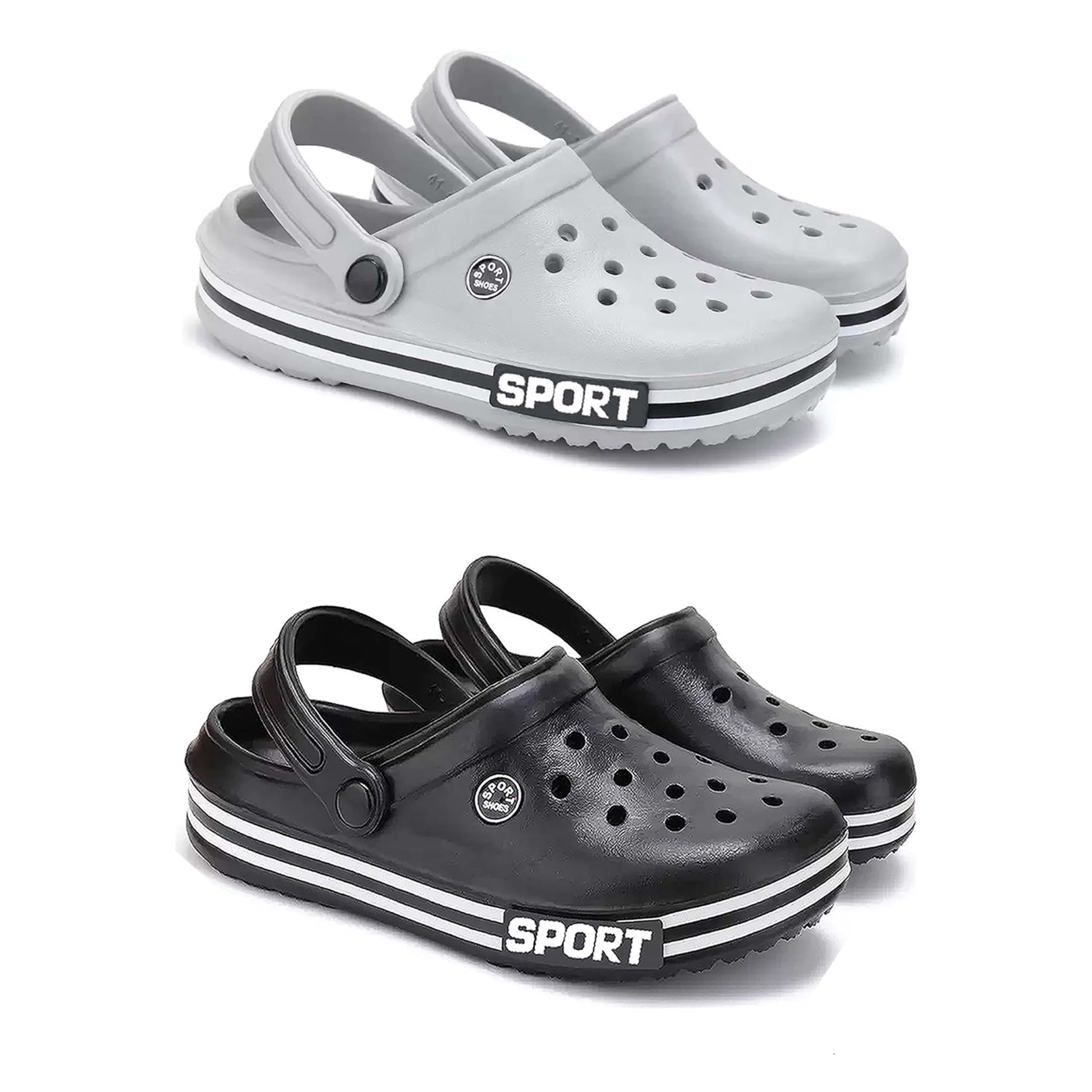 Men's Sandals Clogs| Lightweight Wear| Stylish & Easy to Wear For Men's GRP-SAN-(2-COMBO)-3016-3014-image-15