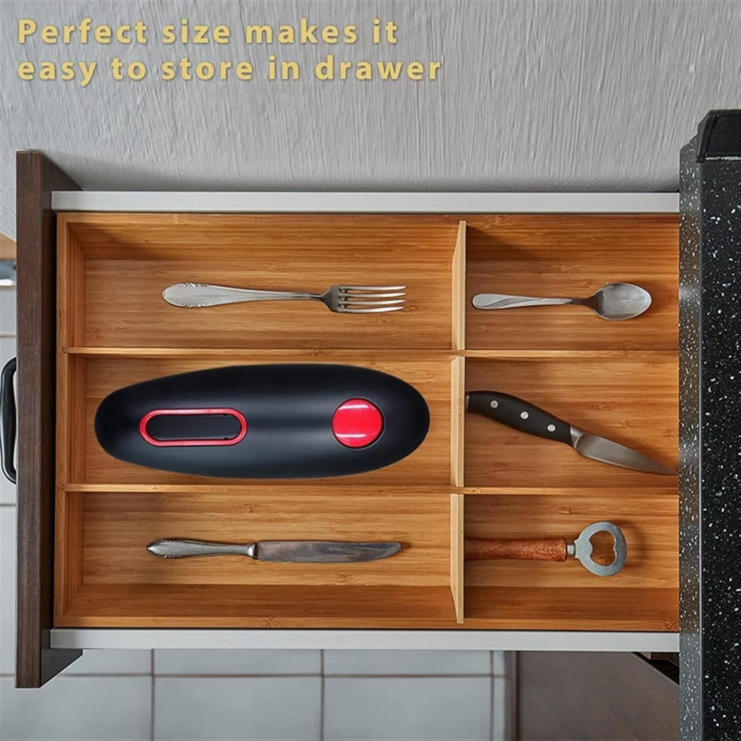 Ouvre-boîte électrique Portable à Piles One Touch - Ouvre-boîte électrique à Encastrer