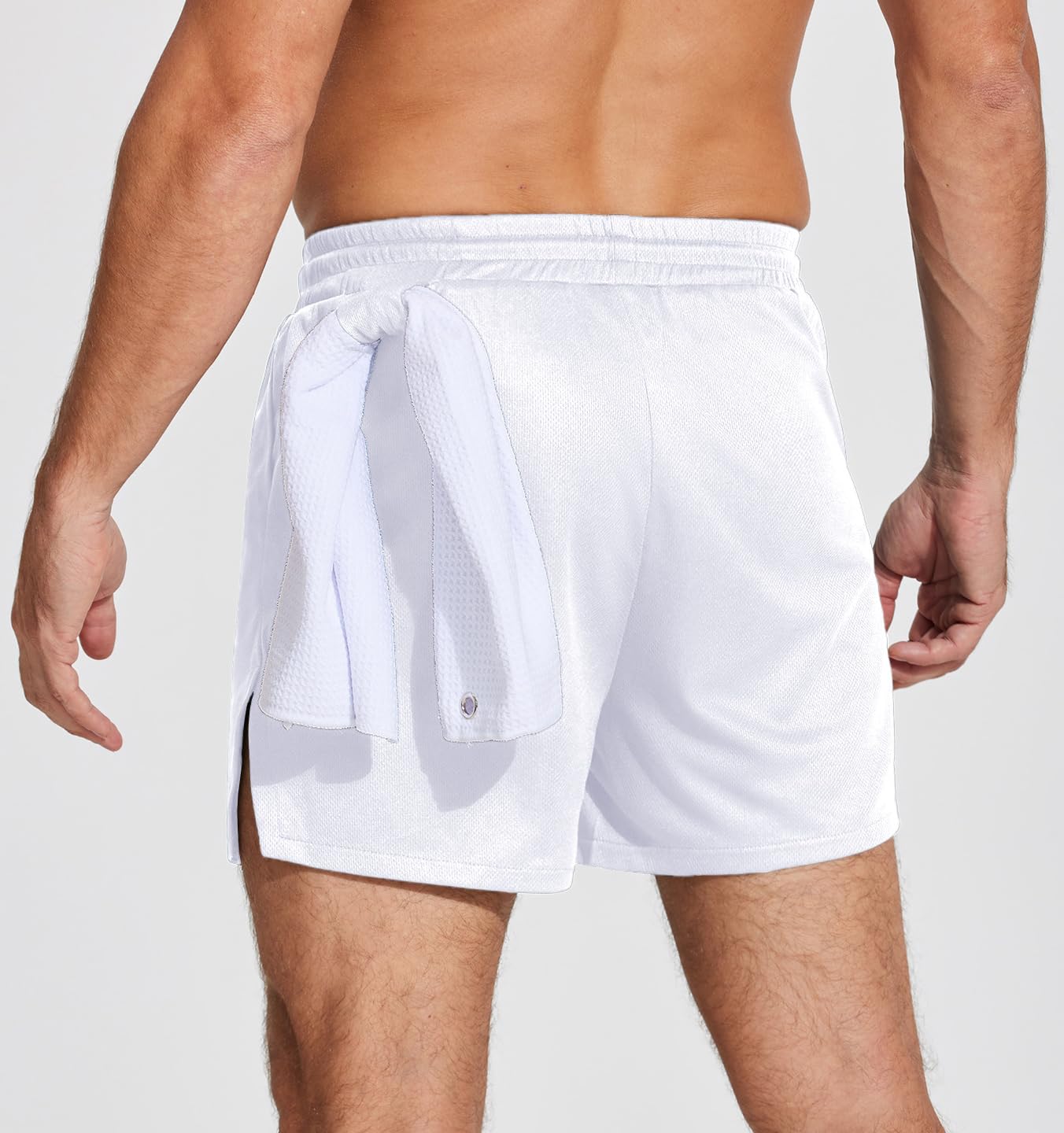 Weardear Pantaloncini Sportivi da Uomo Sport e Allenamento Fitness Shorts Jogging Corti Comodo e Traspirante Pantaloncini per e Correre S-XXL