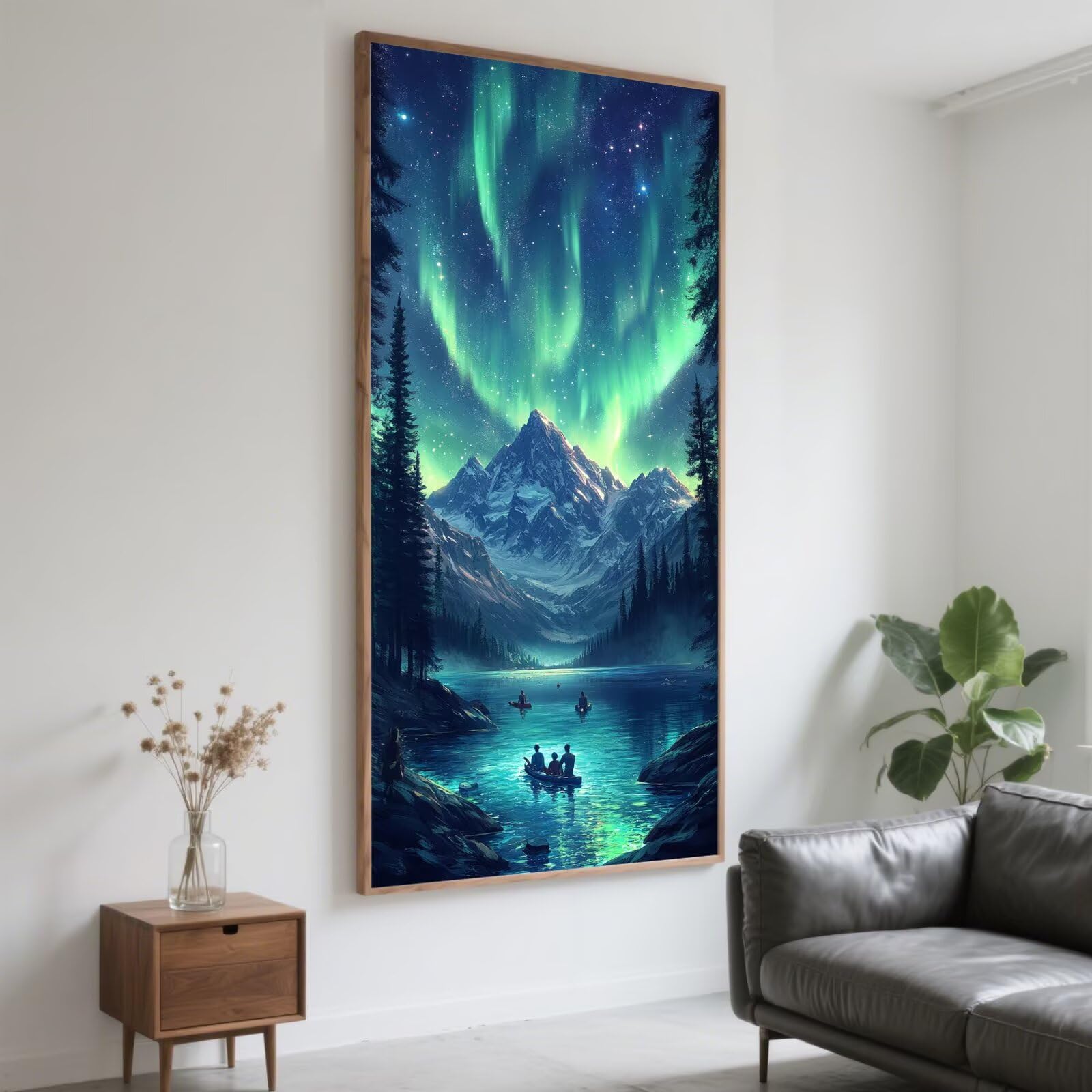 Aurora Diamond Art Forest Diamond Painting Arts and Crafts dla dorosłych, zestaw do malowania diamentami 5D, dorosłych, Crysta, haft krzyżykowy, zestaw do haftowania dla początkujących, dekoracja