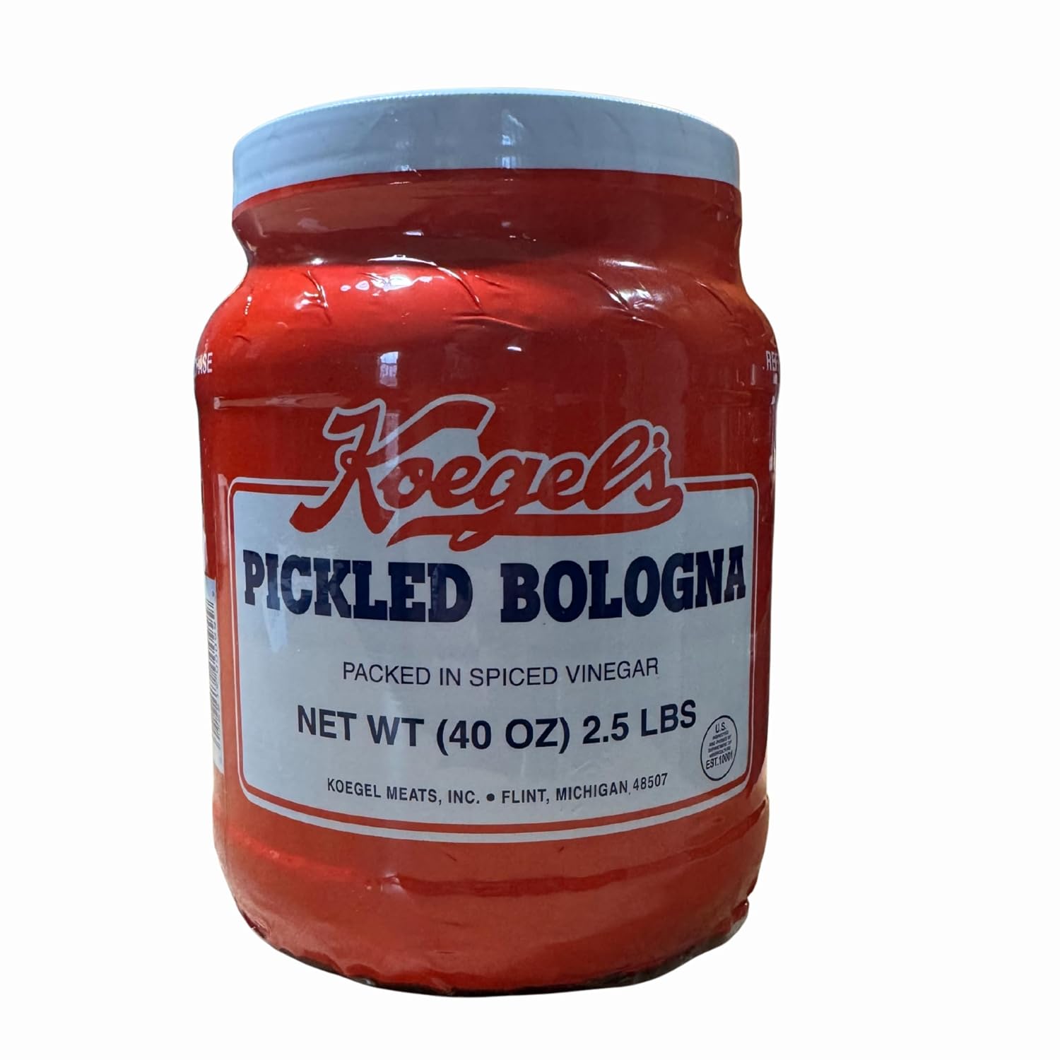 Koegel Pickled Bologna 2- Jars 40oz ea