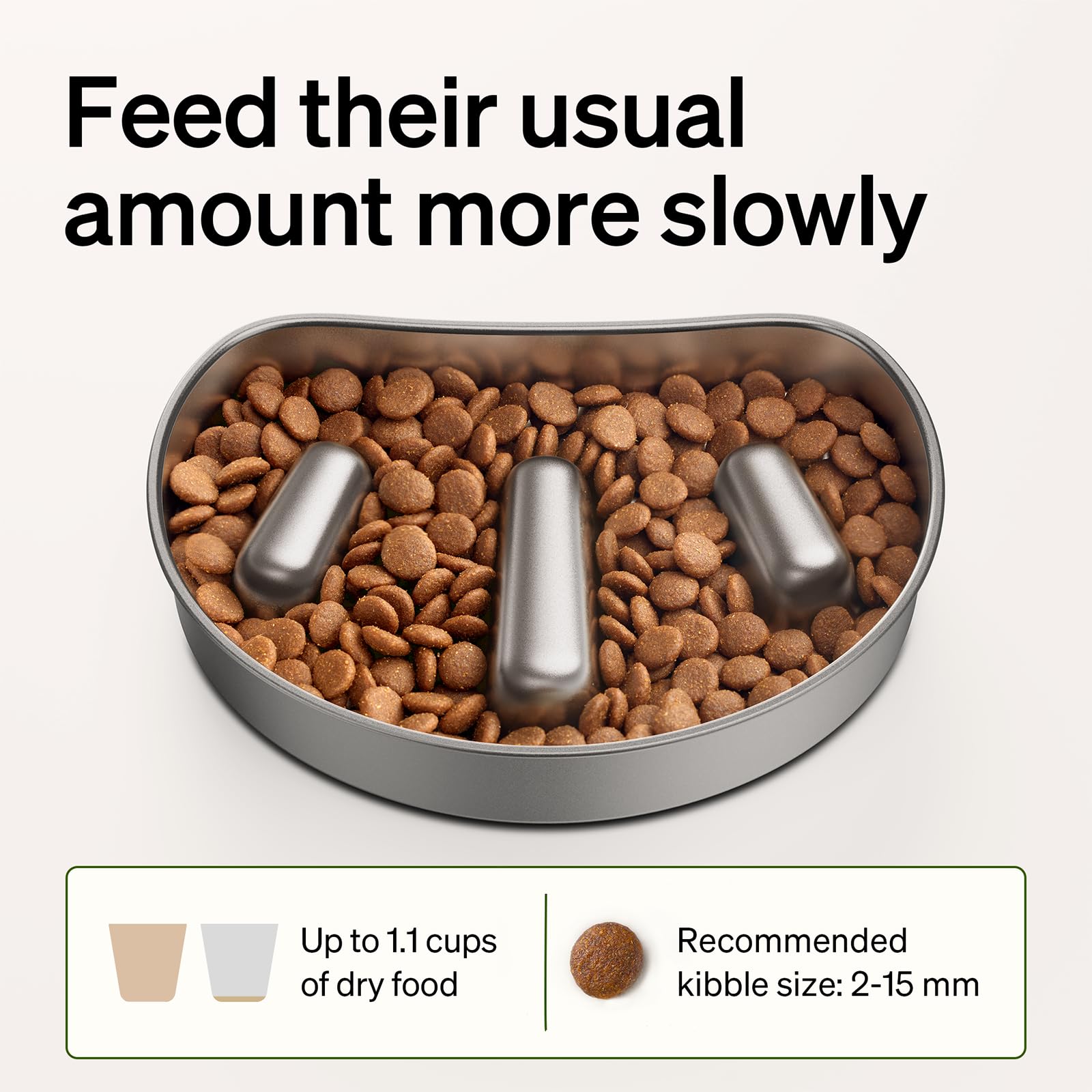 Bundle of PETLIBRO Automatic Cat Feeder with Camera, 1080P HD Video with Night Vision + PETLIBRO Slow Feeder Bowl for Small Dogs & Cats, 1.125 Cup— Anti-Gulp Stainless Steel Dog & Cat Bowl - image 4