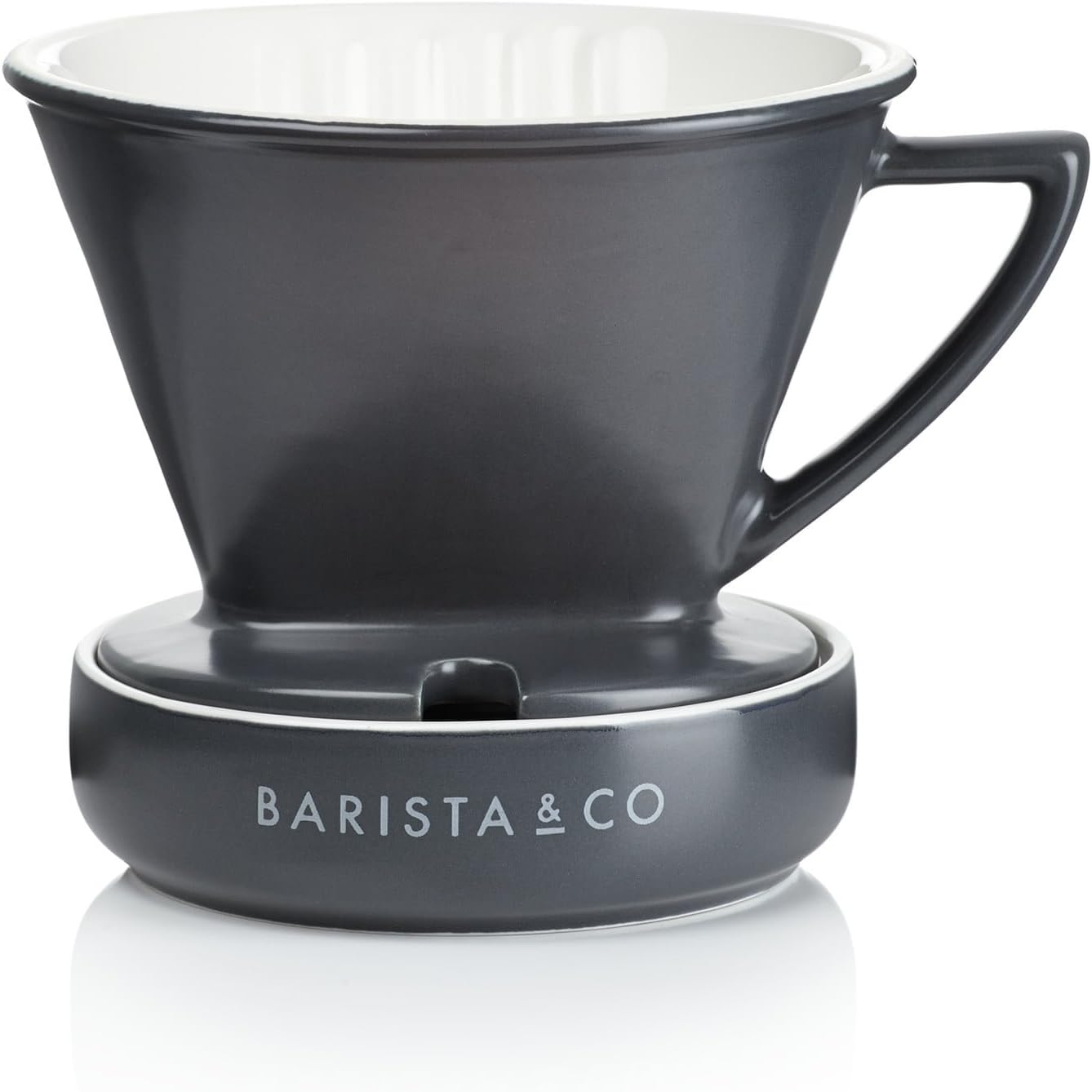 Barista & Co Drip Coffee FilterElectric Grey Coffee Servers