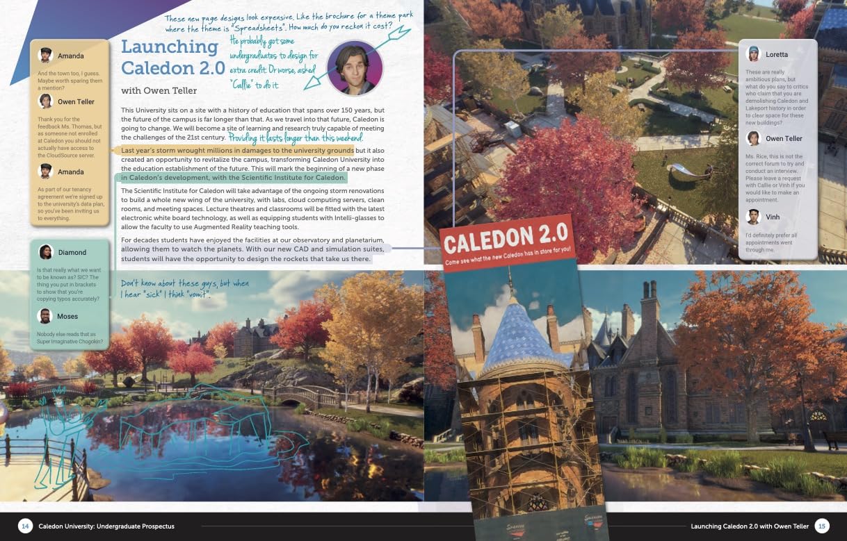 Life Is Strange: Welcome to Caledon University