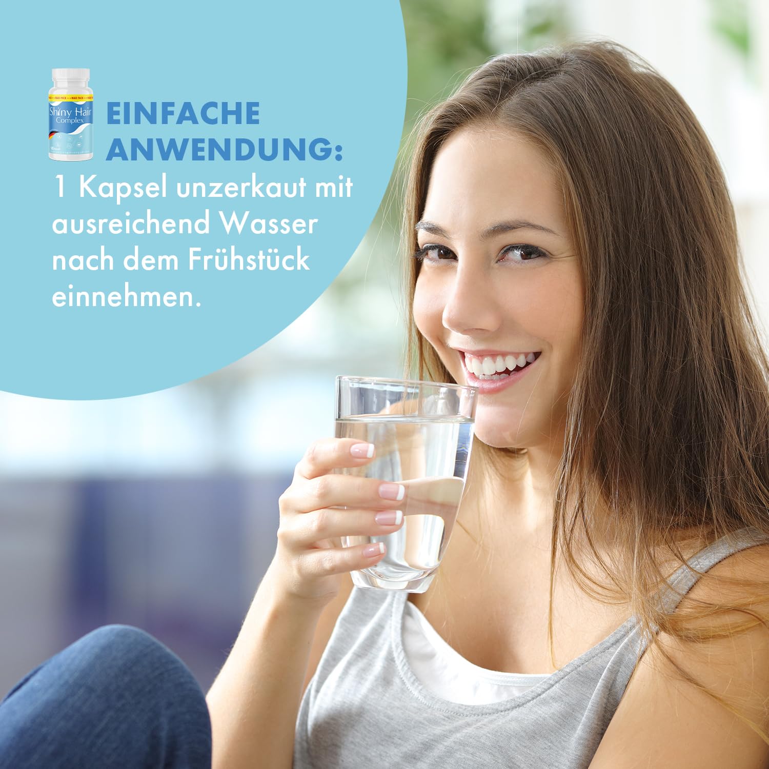 Kapseln | Für deine körperliche Balance | Top Qualität & Reinheit | 90 Kapseln