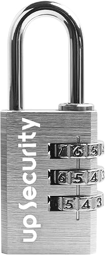 Cerradura de casillero con código, cerradura de combinación de 3 dígitos para casillero, unidad de almacenamiento, combinación de candado