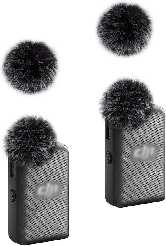 4Pack Windscreens for DJI MIC Transmitters (TX) Wind Muff