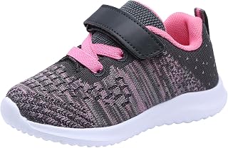 Toddler/Little Kid Boys Girls Shoes Running Sports Sneakers (9 Toddler,Grey)