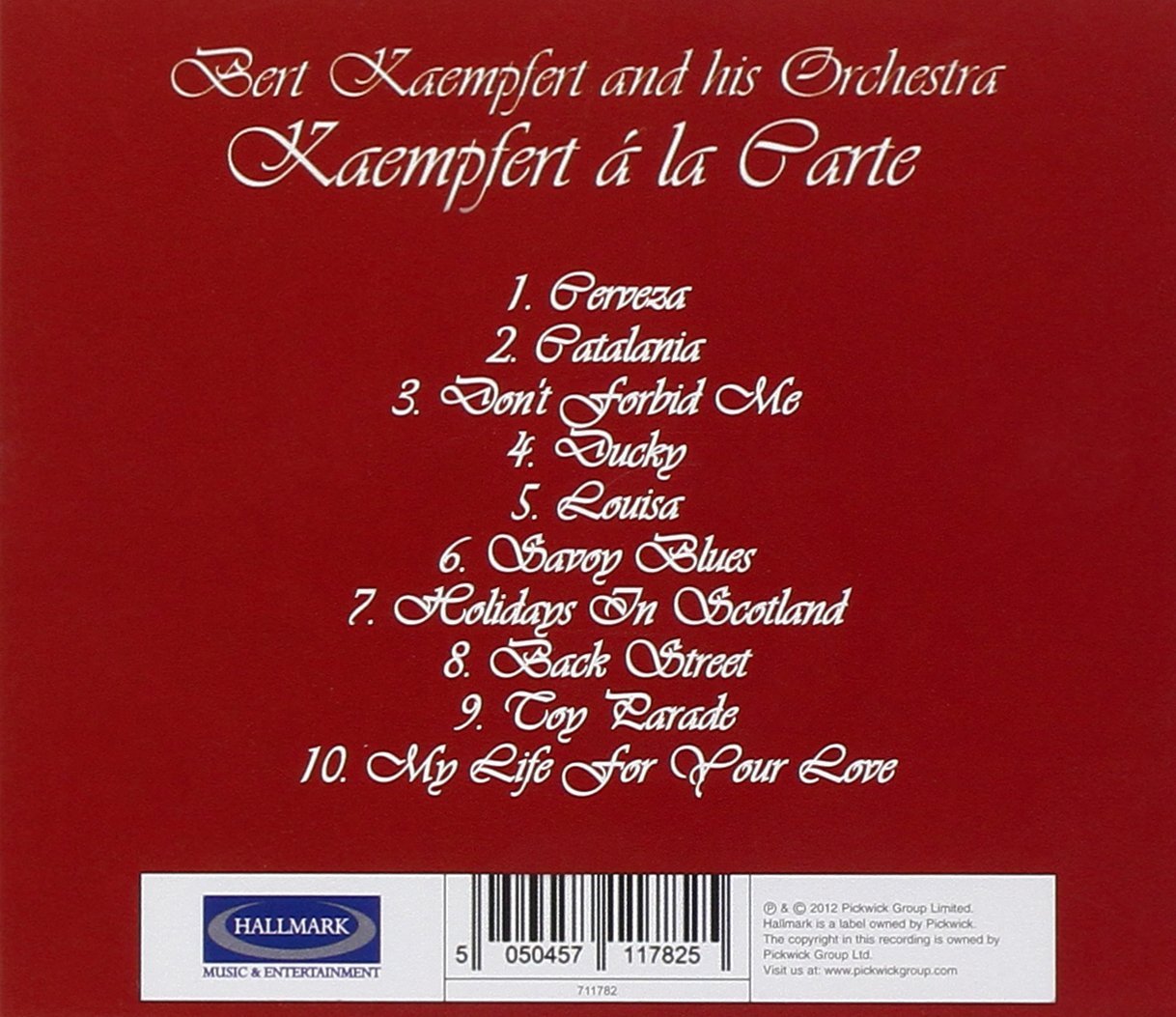 Kaempfert a La Carte