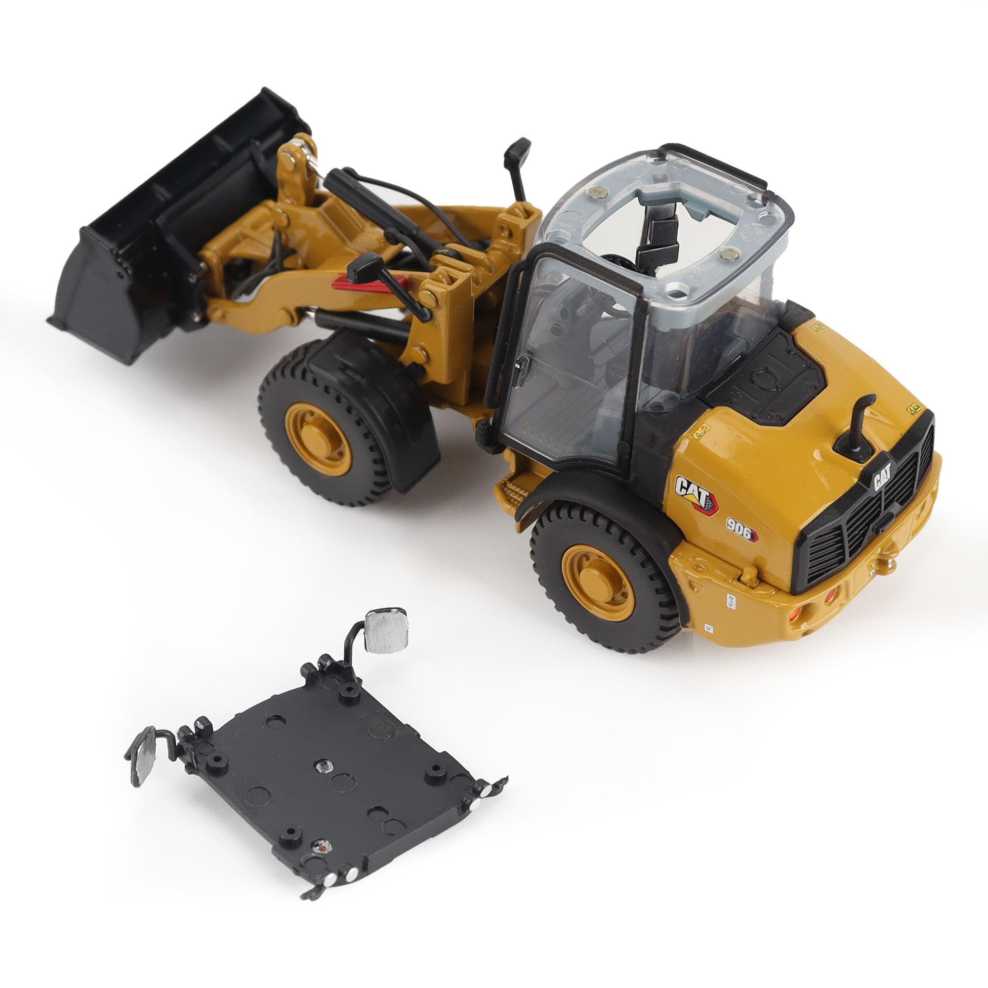 Diecast Masters 85771 - Cat 906 Compact Radlader, Maßstab 1:50,ab 14 Jahren, in Blechdose, für Sammler geeignet