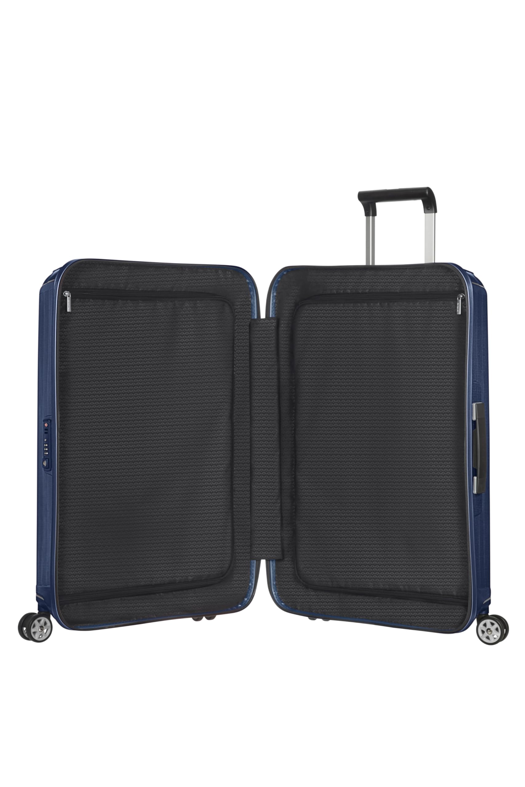 Samsonite Lite-Box - Twarda Walizka Extra Duza 81 cm, Walizka na 4 Kólkach, Lekka, Zamek TSA, 124L - 3.50 KG - Niebieski (Deep Blue)