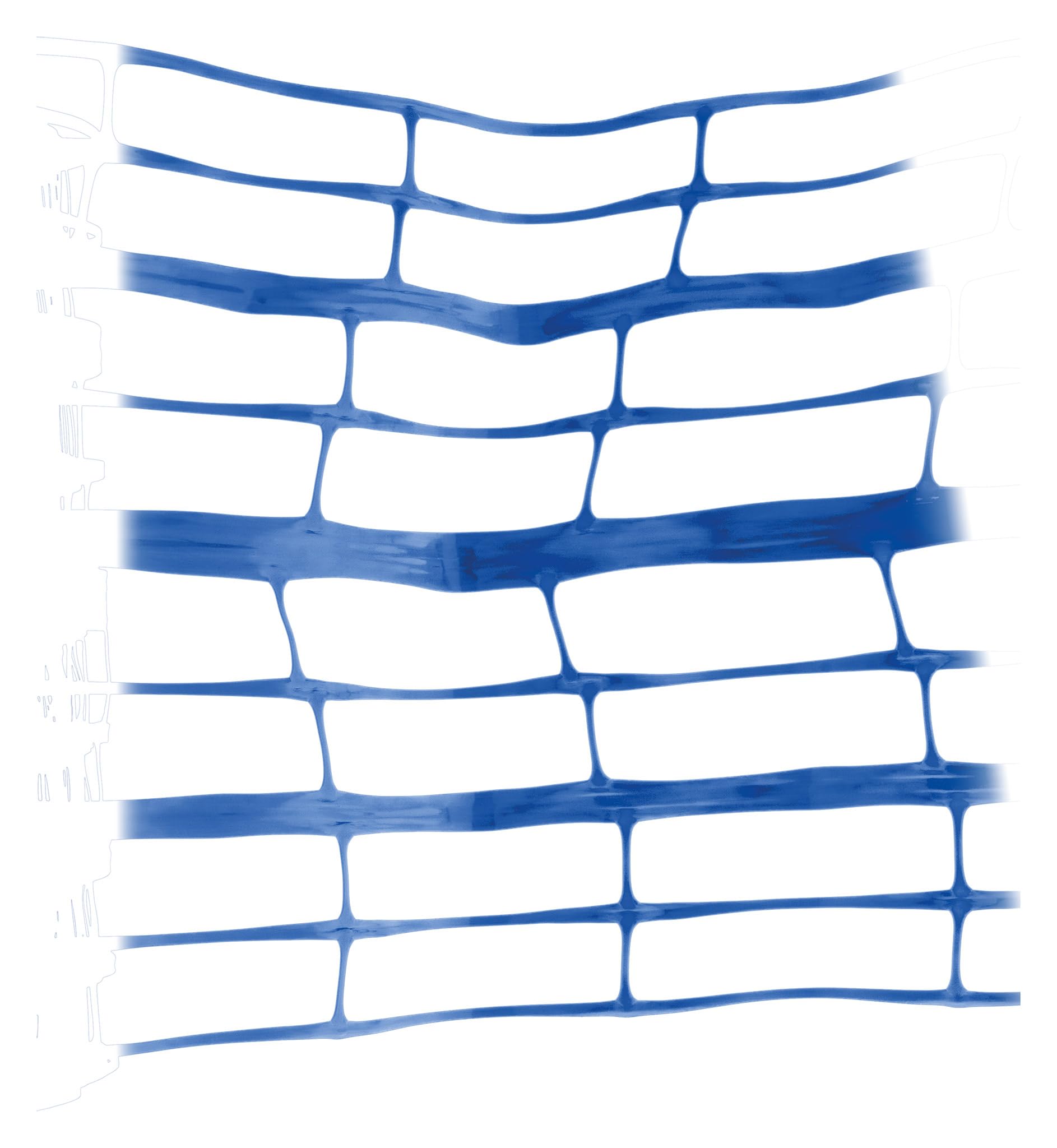Grillage avertisseur 30cm en 100m bleu - JANOPLAST