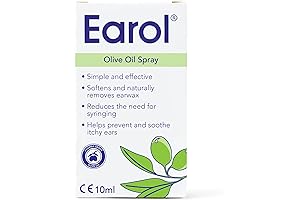 Ear Wax Dissolver Spray: Olive Oil Extract for Safe and Effective Earwax Removal