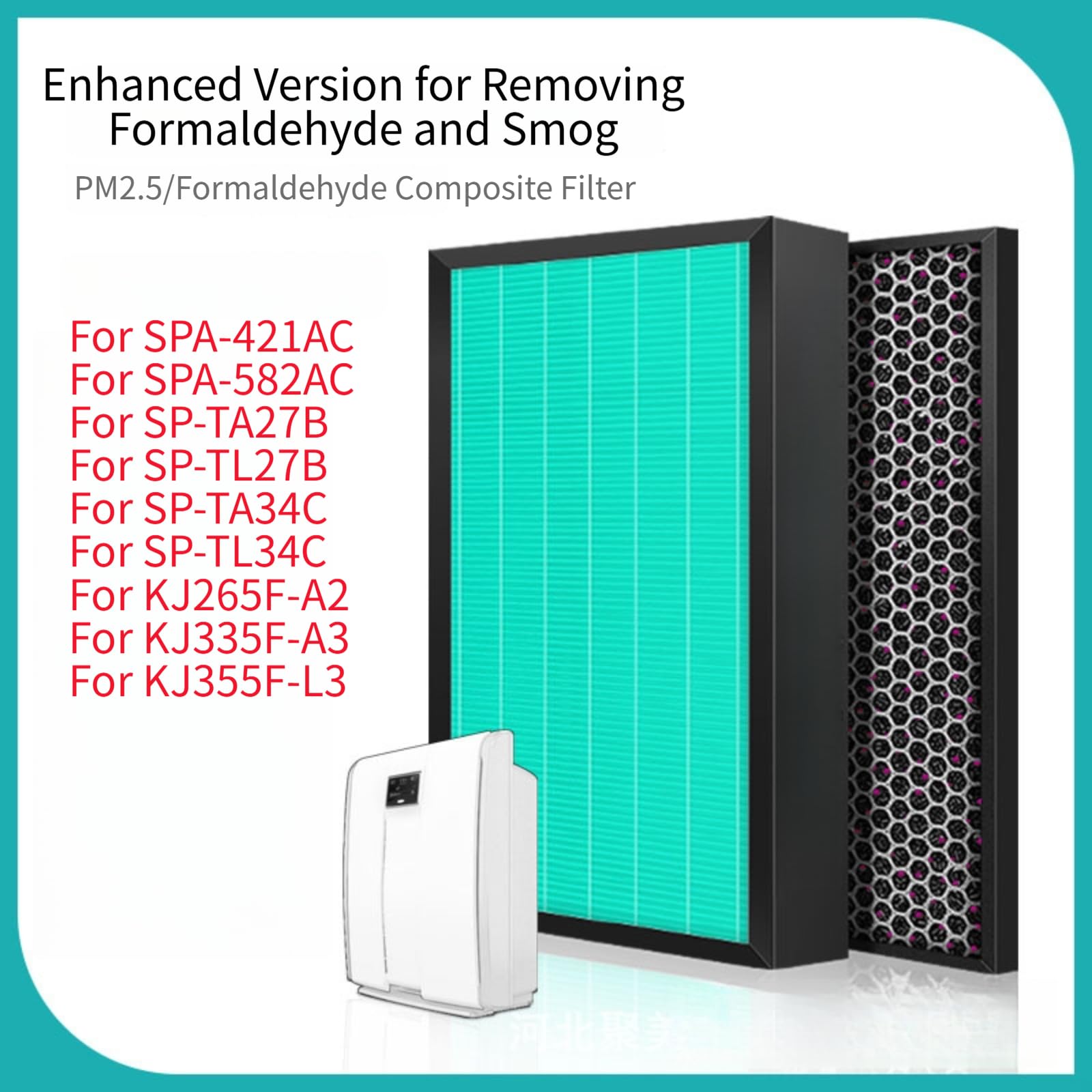 Ricambio Filtro Compatibile per mitsubishi Heavy Ricambio Filtro(F)