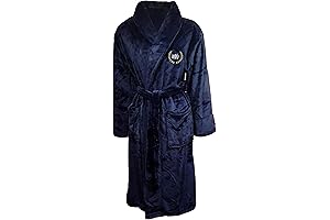 Plush Personalized Monogrammed Bathrobe For Men and Women