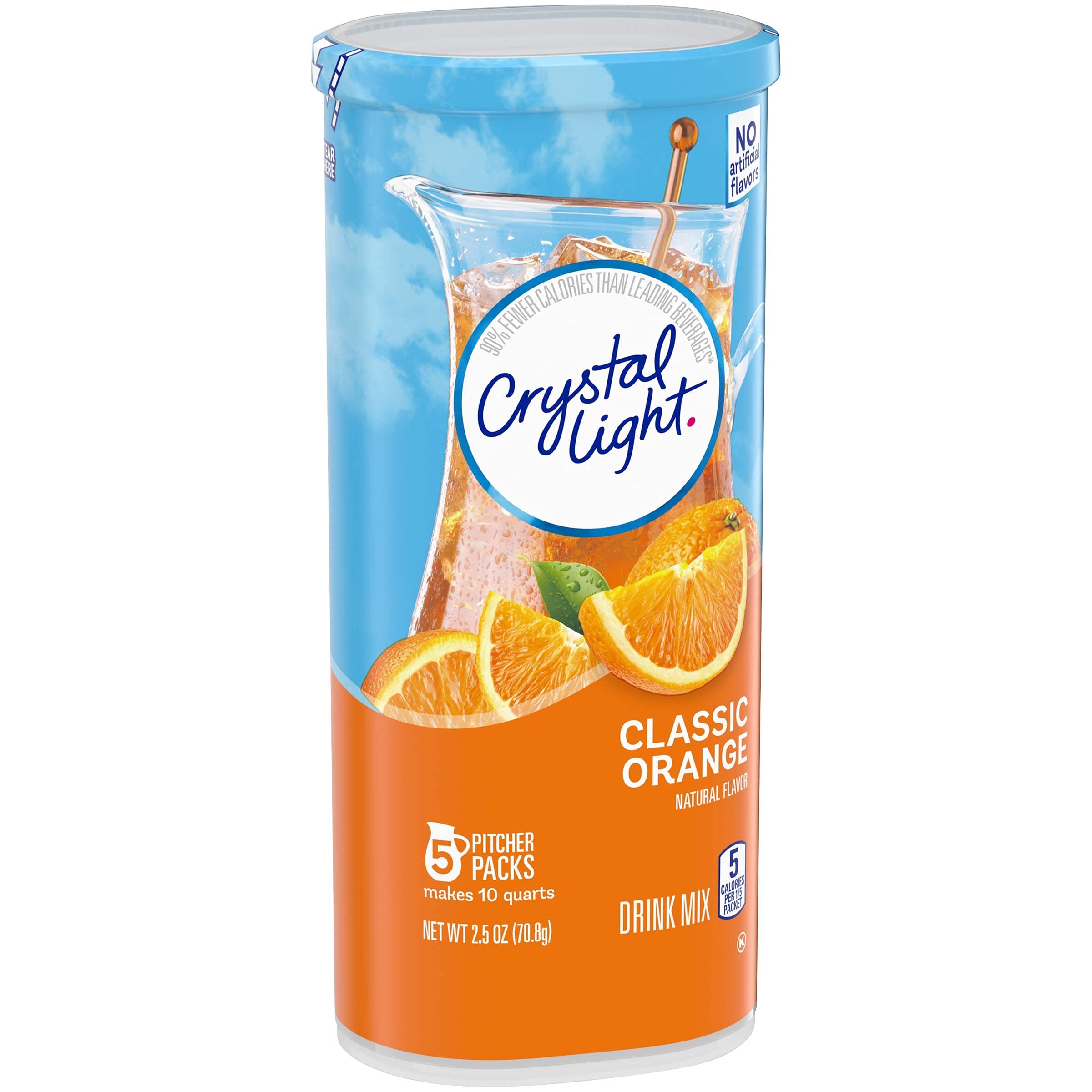 Buy Crystal Light Classic Orange Naturally Flavored Powdered Drink Mix