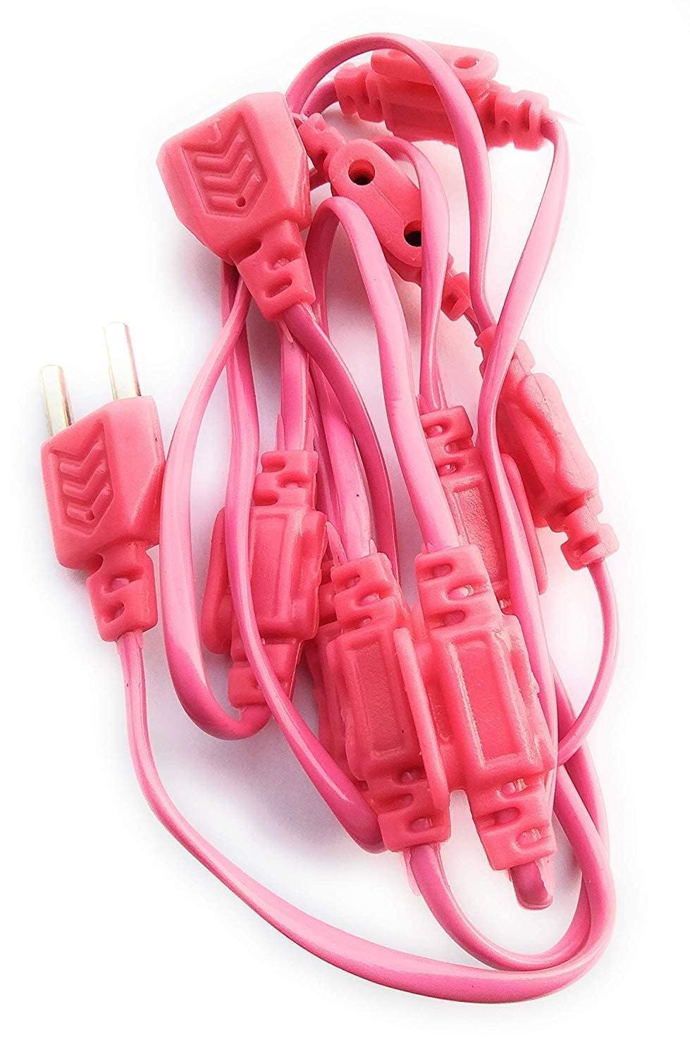 Diwali Light Connector Long Wire Celebrations Connector Do Festival Light Diwali Decoration Easily for Your Home (Jointer Color May Very) (Pack of 1) (7 Jointer)-image-1