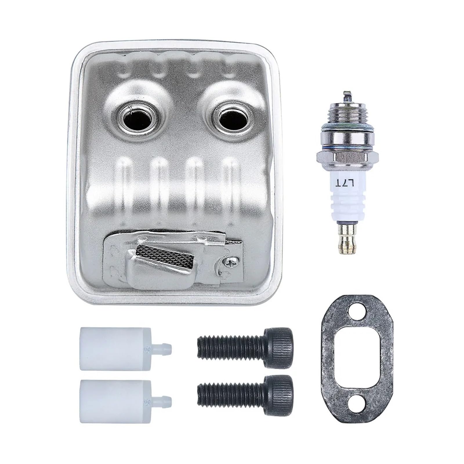 Kit de Filtro de Tornillo de Repuesto for Motosierra de Gasolina 450, 445 y 445e con bujía, OEM 544147702