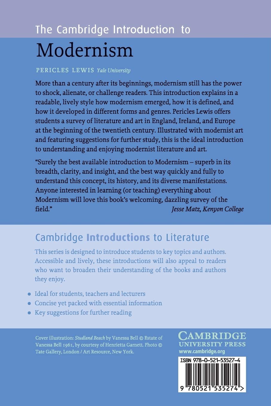 The Cambridge Introduction to Modernism