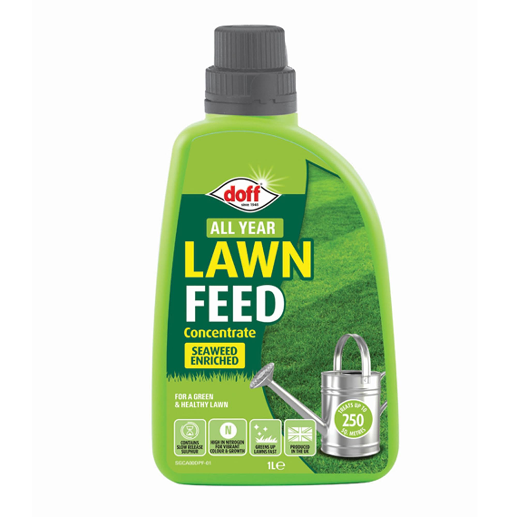 1L All Year Lawn Feed Concentrate Liquid Plant Feed Fertiliser Concentrate Garden Plant Food for Healthy Growth Indoor Outdoor Plants Nutrient Solution