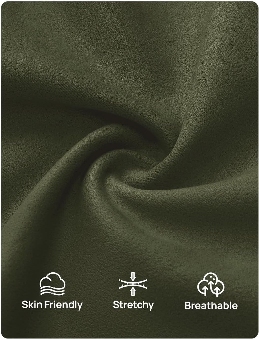 ZESICA Womens 2026 Spring Faux Suede Cropped Jackets Coats Casual Button Down Barn Vintage Trendy Shackets - Image 6