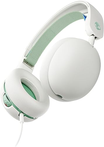 Skullcandy Grom - Auriculares con cable, audio que limita el volumen, cómodo ajuste sobre la oreja, plegables, diseñados para niños mayores de 6