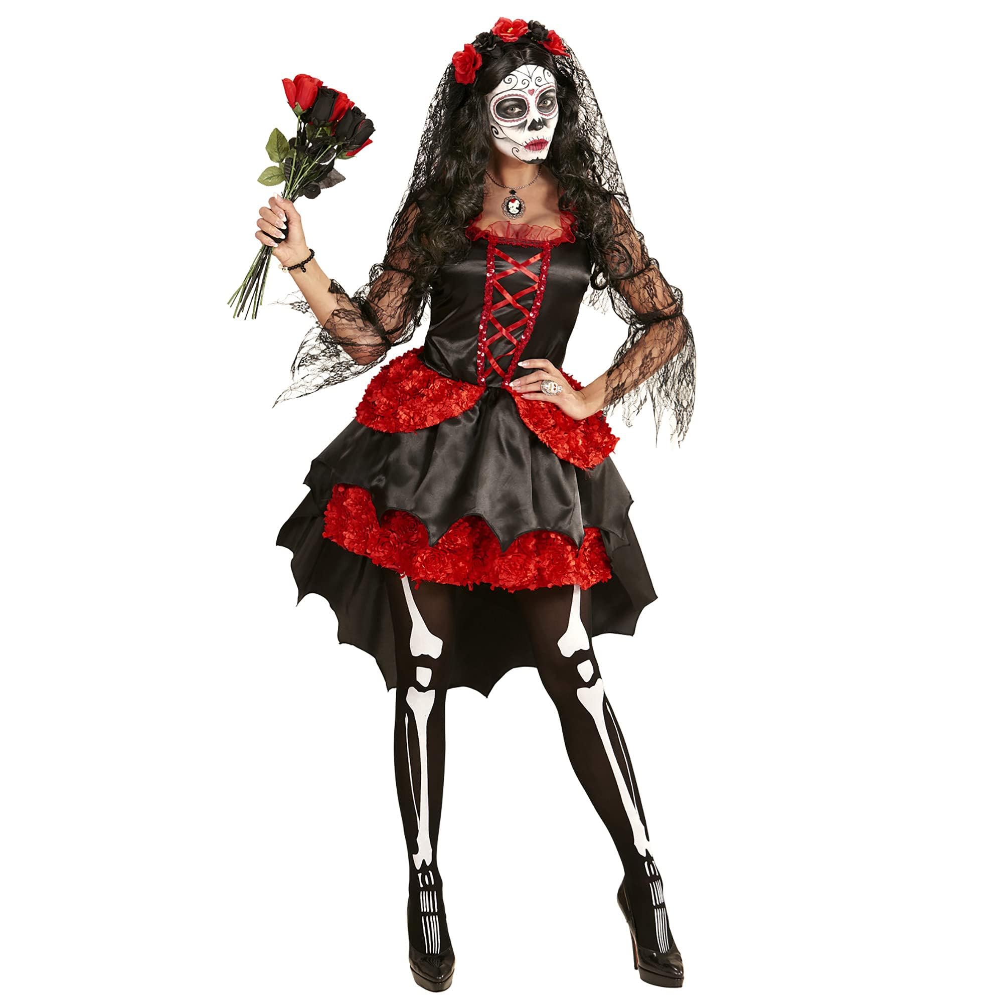 Widmann Adult Costume Dia de los Muertos Corpse Bride