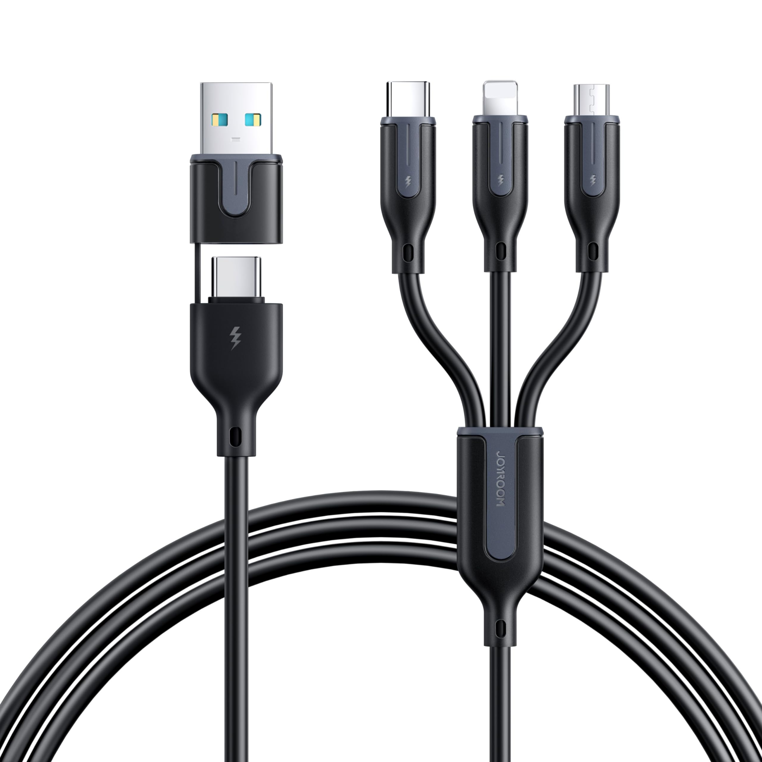 See full amazon price history chart for INICIO 5 in 1 MultiPurpose Cable, USB C + A To Type C, Micro, iPhone MultiPort 3.5A Fast Charging Cable Compatible with Most Mobile Phones and Electronic Devices Tablets, 1.2m INICIO 5 in 1 MultiPurpose Cable, USB C + A To Type C, Micro, iPhone MultiPort 3.5A Fast Charging Cable Compatible with Most Mobile Phones and Electronic Devices Tablets, 1.2m (B0CNZ2C4TY) Amazon Price History, Amazon Price Tracker