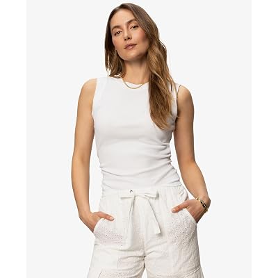 Sanctuary Ribbed Ruched Tank