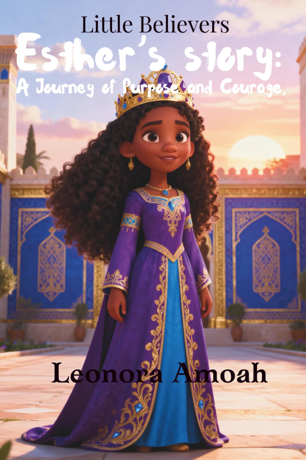 Esther' story: A Journey of Purpose and Courage (Little Believers Children’s Bible Series)