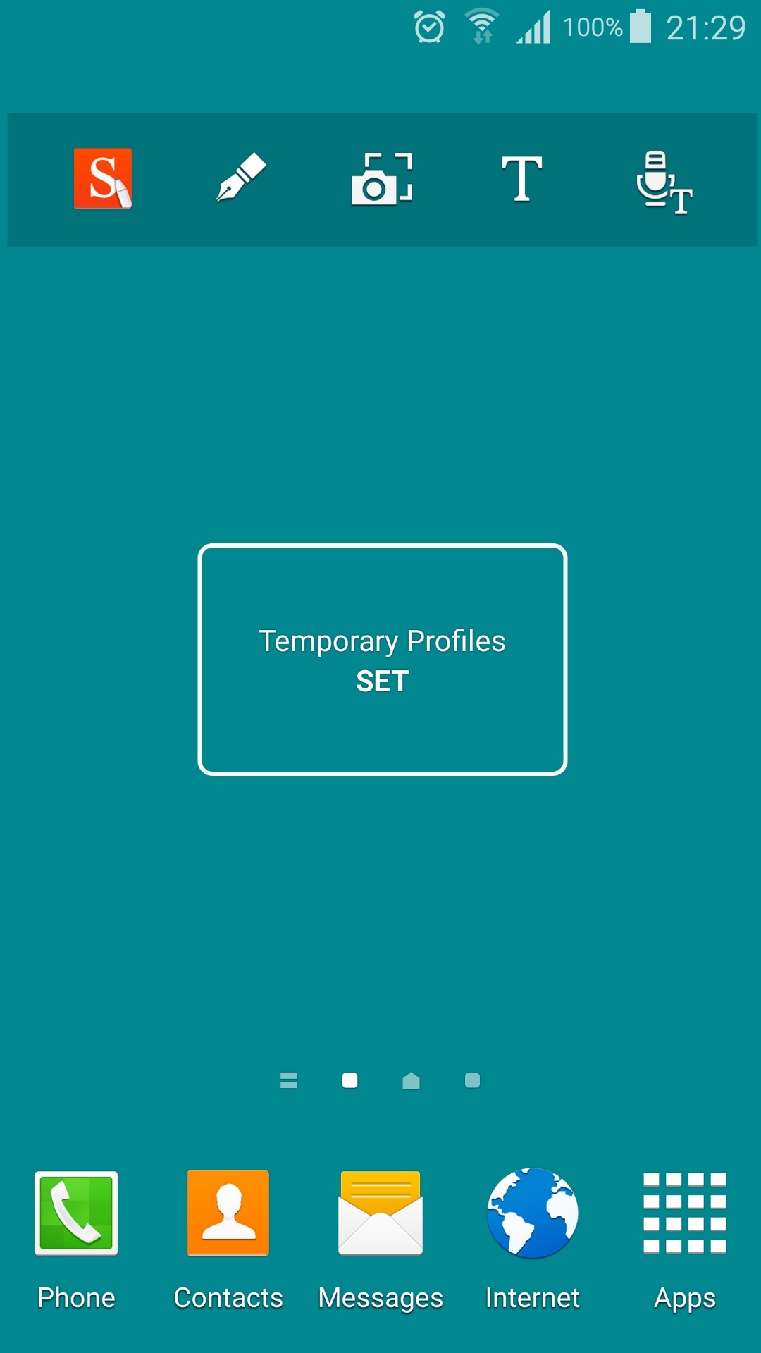 Temporary Profiles Widget - App on Amazon Appstore