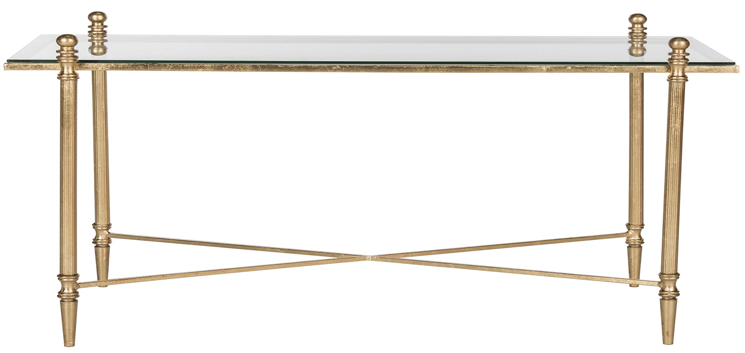 Safavieh Home Collection Tait Gold Coffee Table