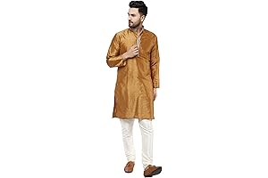 Men's Indian Traditional Kurta Pajama for Weddings and Parties