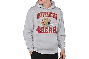 49ers Women's Team Helmet Pullover Hoodie: Game-Day Style, Unmatched Comfort